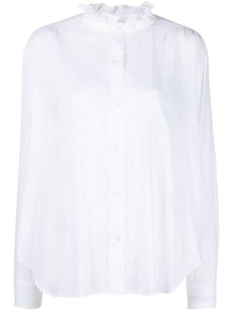 ruffled-collar shirt by MARANT ETOILE