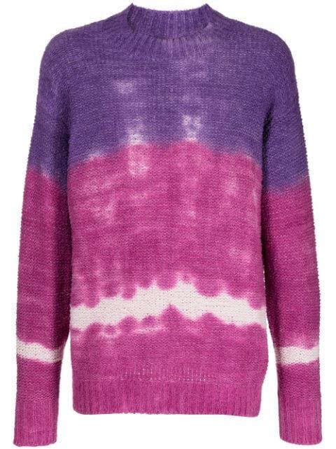 Henley tie-dye sweater by MARANT