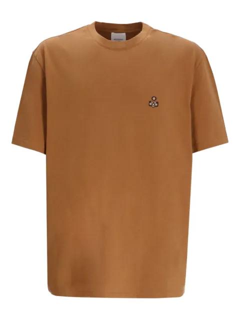 Hugo embroidered cotton T-shirt by MARANT