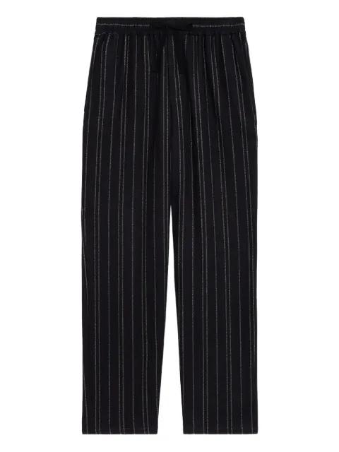 Isaki pinstripe drawstring trousers by MARANT Isaki pinstripe drawstring trousers by MARANT