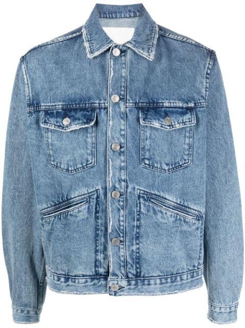 Jango logo denim jacket by MARANT