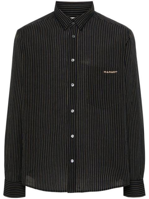 Jasolo striped cotton shirt by MARANT