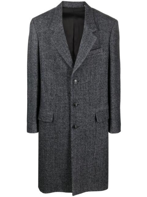 Johel recycled wool-blend coat by MARANT