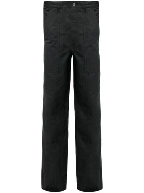 Leonel straight-leg cotton trousers by MARANT