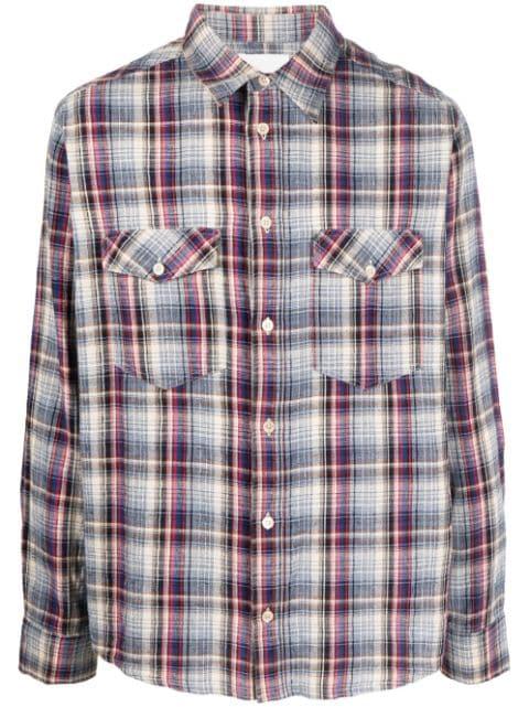 Lydian checked shirt by MARANT