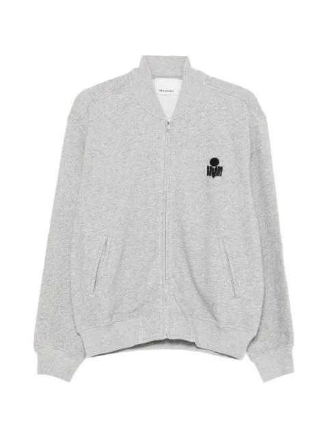 Marty zip-fastening logo-detail sweatshirt by MARANT