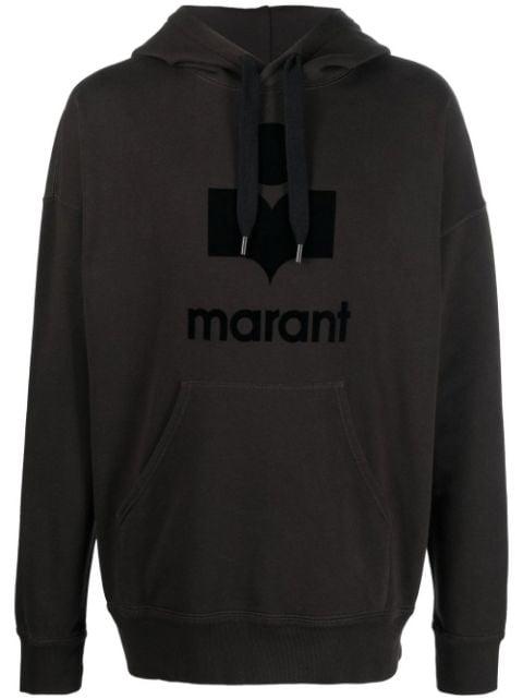 Miley logo-print hoodie by MARANT