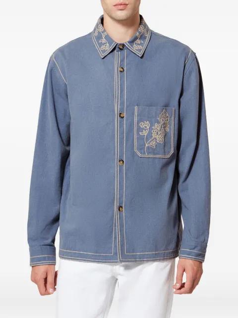 Rudy embroidered shirt jacket by MARANT