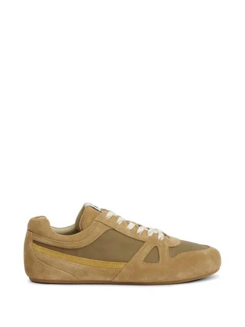 Sennyh suede calfskin leather sneakers by MARANT