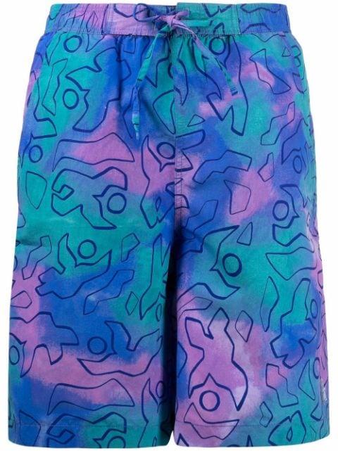 drawstring swim shorts by MARANT