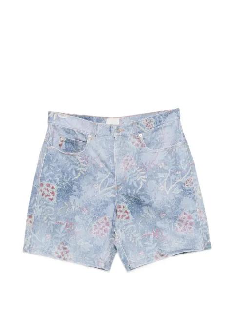 floral-print cotton shorts by MARANT