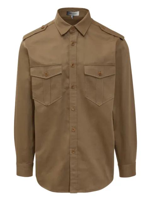 logo-embroidered shirt by MARANT