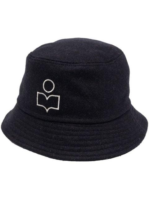 logo-patch bucket hat by MARANT