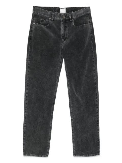 logo-patch trousers by MARANT