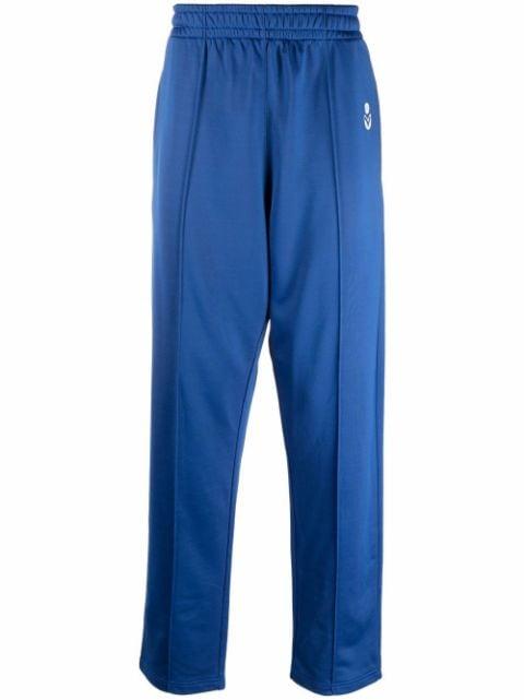 straight-leg logo track pants by MARANT