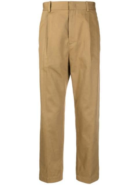 tailored-cut cropped trousers by MARANT