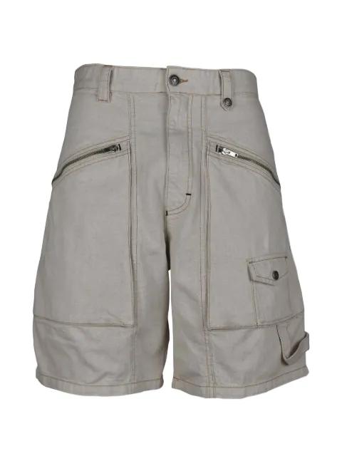 zip pocket bermuda shorts by MARANT
