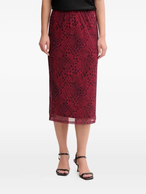 patterned midi skirt by MARC AUREL