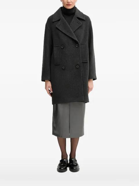 pocket double-breasted coat by MARC AUREL