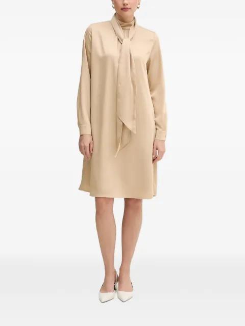 tie neck dress by MARC AUREL