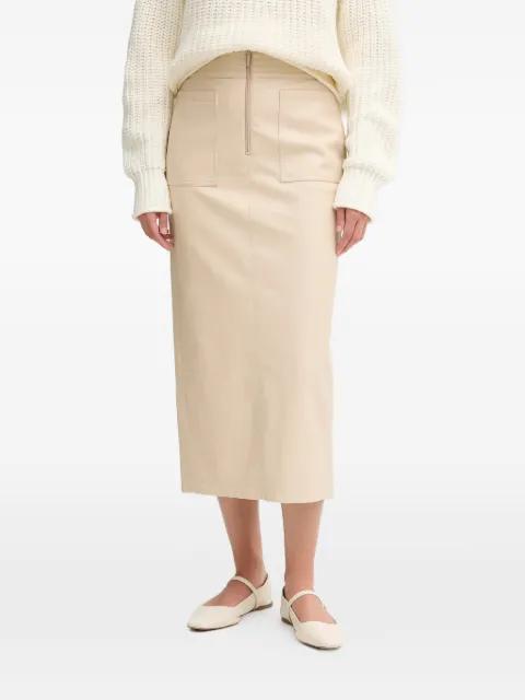 zip pocket skirt by MARC AUREL