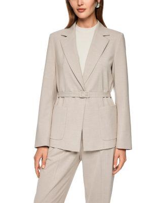 Blazer with Tie Belt by MARC CAIN