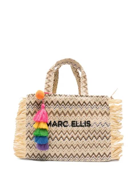 Buby fringed-trim tote bag by MARC ELLIS