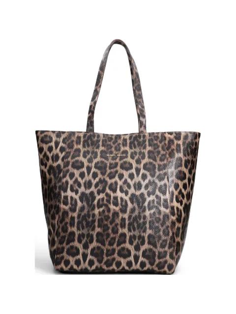 Ingrid leopard-print tote bag by MARC ELLIS