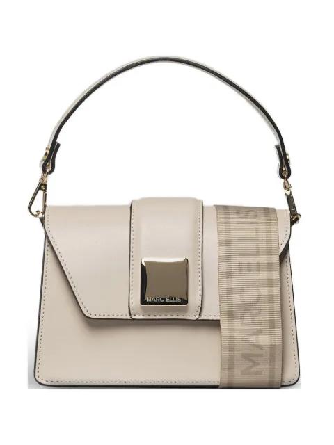 Kourtney logo-plaque tote bag by MARC ELLIS