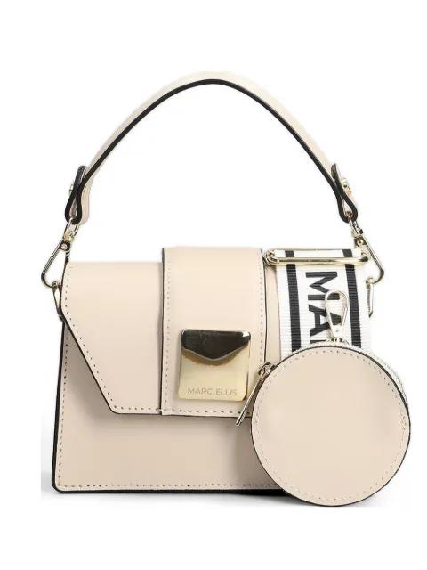 S Kourtney logo-plaque shoulder bag by MARC ELLIS