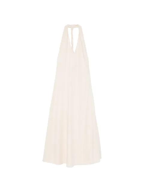 braided-strap maxi dress by MARC ELLIS