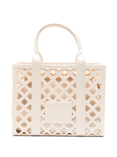lattice-detail shoulder bag by MARC ELLIS