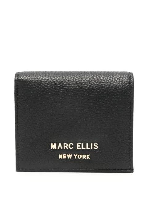 logo-plaque leather wallet by MARC ELLIS