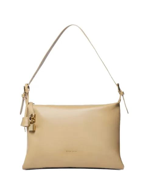 medium Nevada buckle-strap clutch bag by MARC ELLIS