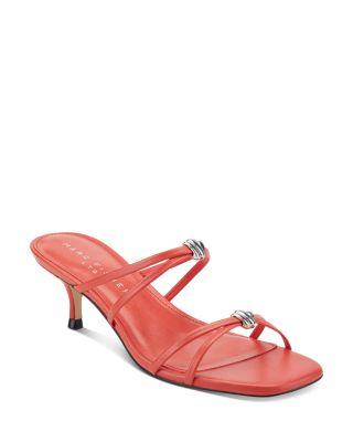 Women's Baizel Slip On Square Toe Dress Sandals by MARC FISHER