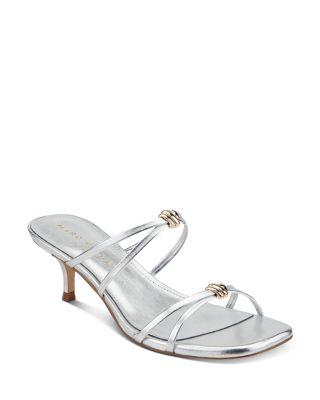 Women's Baizel Slip On Square Toe Dress Sandals by MARC FISHER