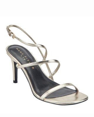 Women's Denzi Round Toe Dress Strappy Sandals by MARC FISHER