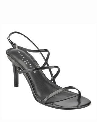Women's Denzi Round Toe Dress Strappy Sandals by MARC FISHER