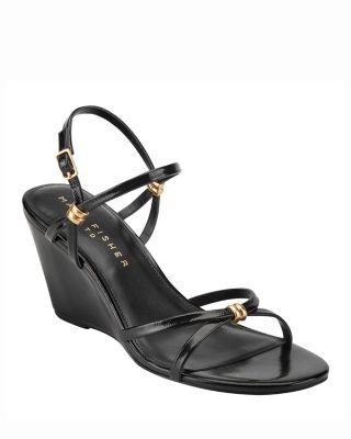 Women's Faithy Wedge Dress Sandals by MARC FISHER