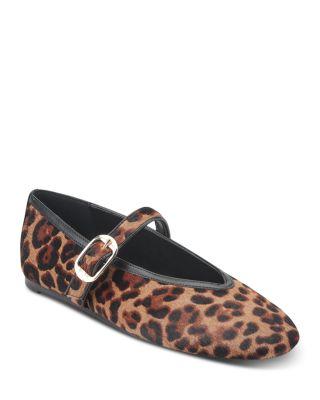 Women's Godealy Calf Hair Mary Jane Flats by MARC FISHER