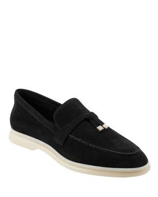 Women's Yanelli Suede Slip On Loafer Flats by MARC FISHER