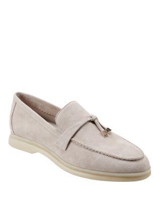 Women's Yanelli Suede Slip On Loafer Flats by MARC FISHER