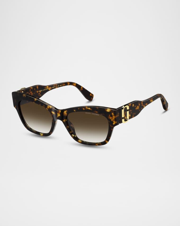 Acetate Rectangle Sunglasses by MARC JACOBS
