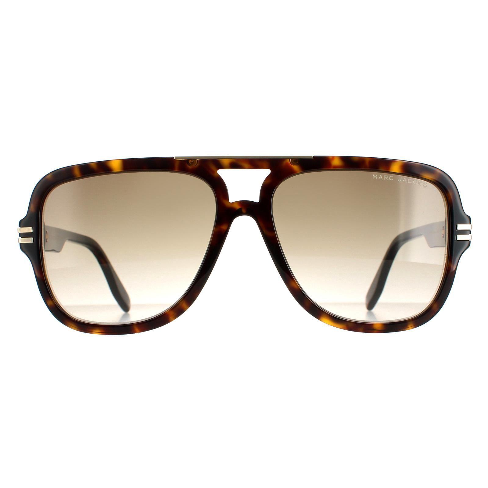 Aviator Havana Brown Gradient MARC 637/S by MARC JACOBS Aviator Havana Brown Gradient MARC 637/S by MARC JACOBS