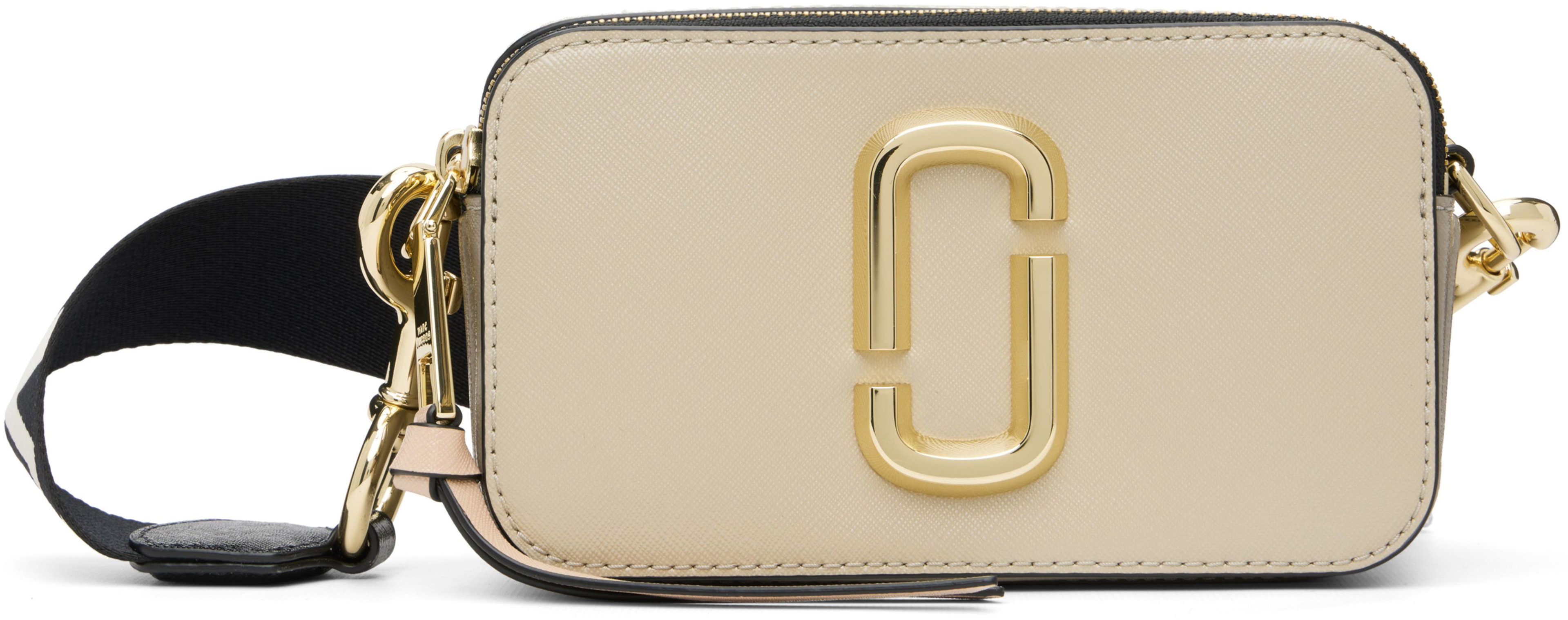 Beige 'The Snapshot' Bag by MARC JACOBS