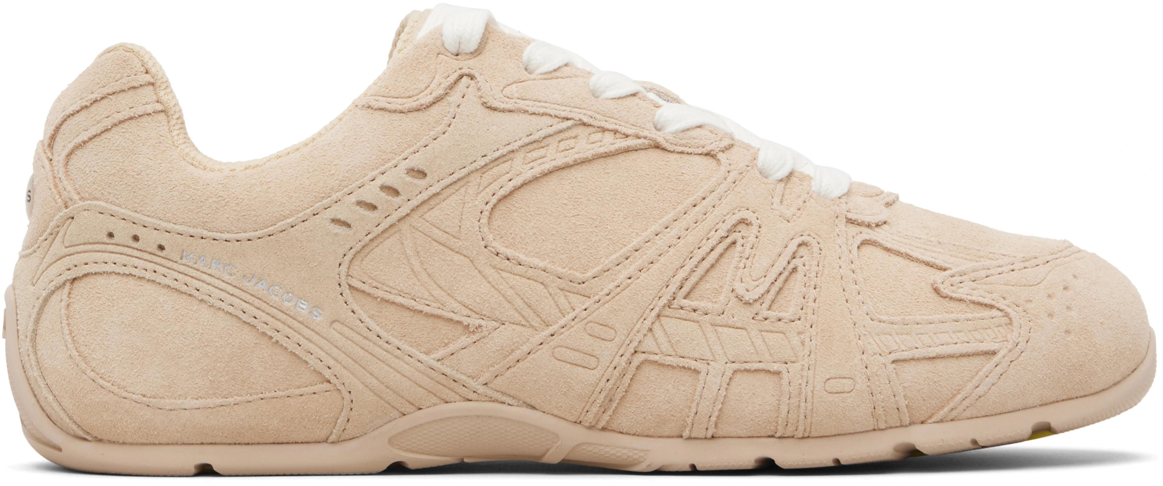 Beige 'The Suede 72 Spring' Sneakers by MARC JACOBS