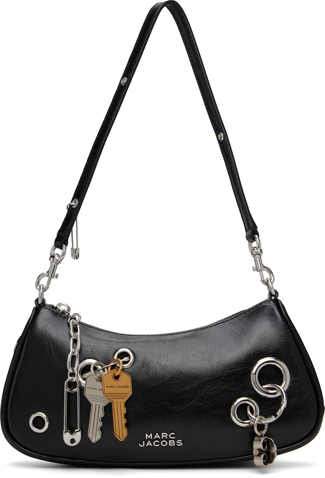Black 'The Grommet Charm' Shoulder Bag by MARC JACOBS