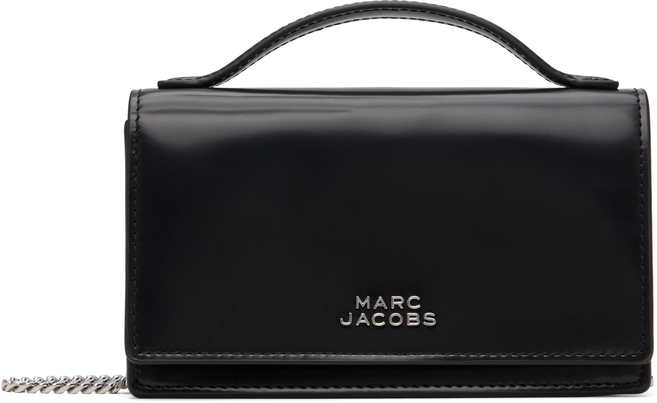 Black 'The Mirror Mini' Bag by MARC JACOBS