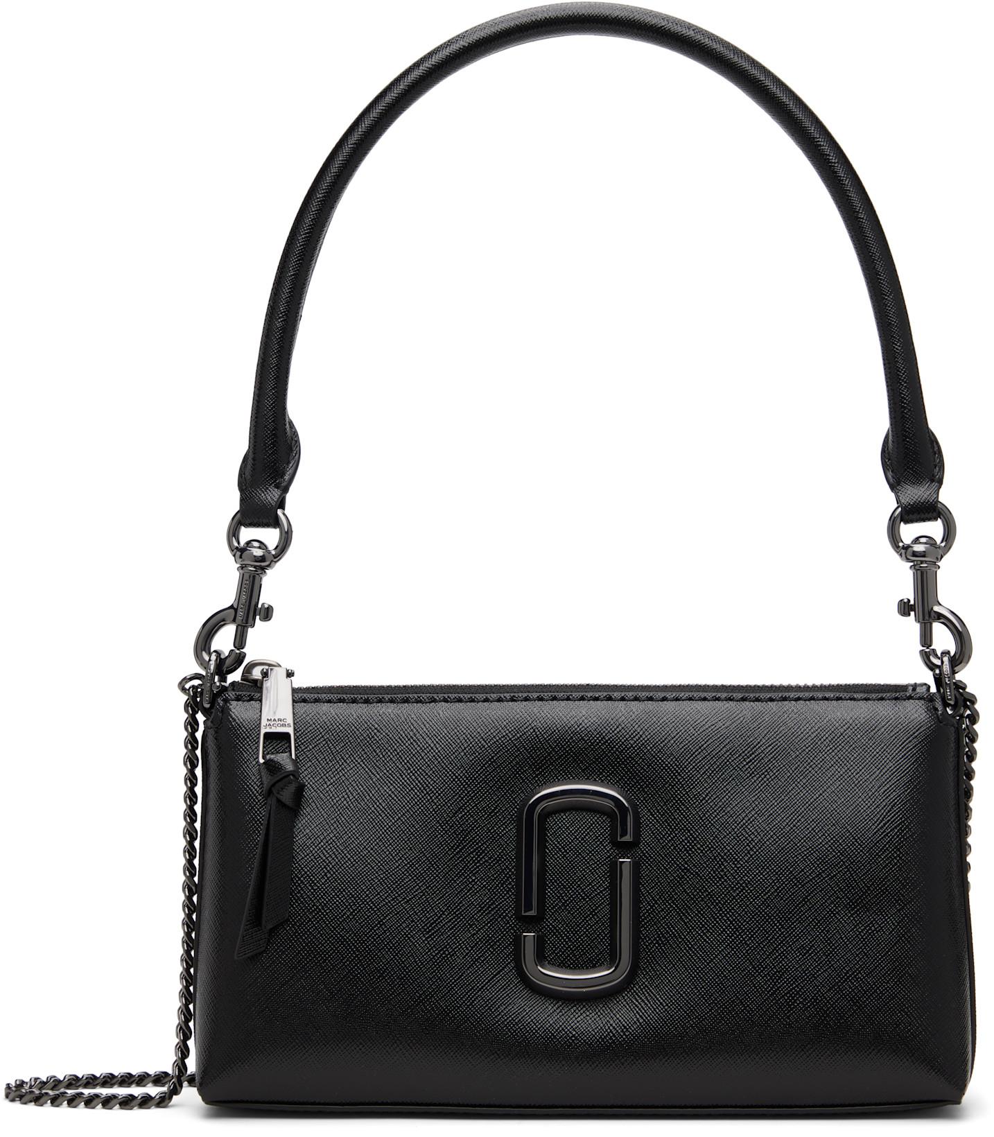 Black 'The Snapshot DTM' Convertible Shoulder Bag by MARC JACOBS