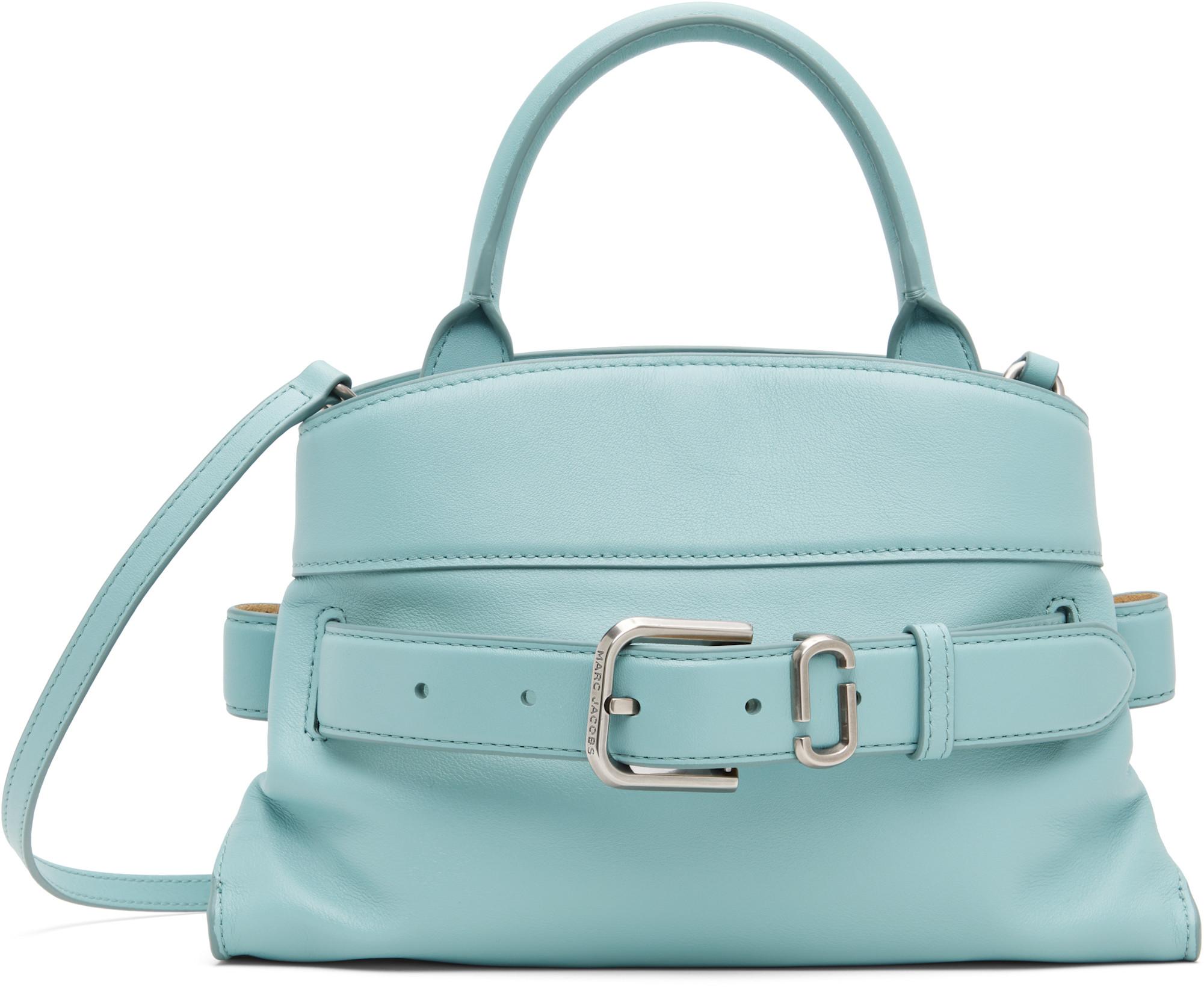 Blue 'The Dakota Small Satchel' Bag by MARC JACOBS